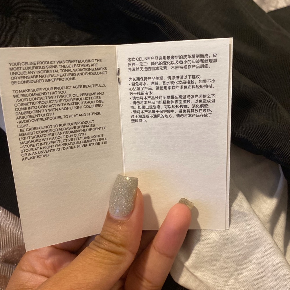 Celine bag Nano luggage smooth calfskin - Picture 11 of 11